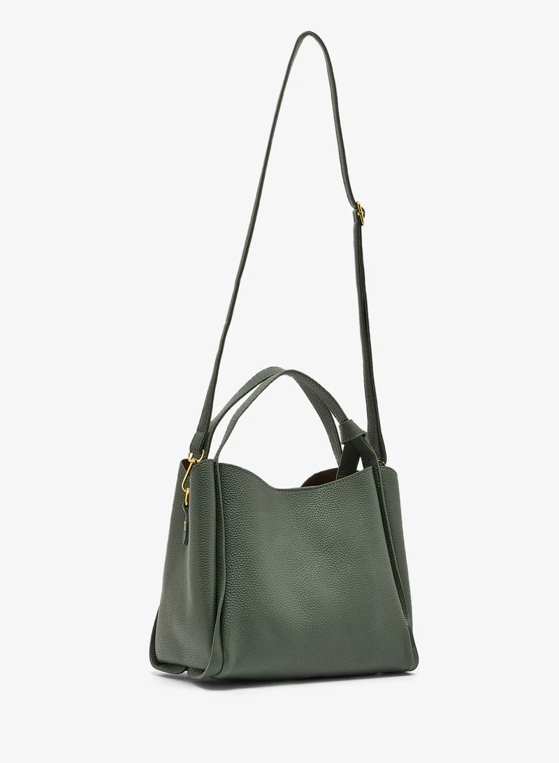 ELLA Bucket Bag With Top Handle And Strap